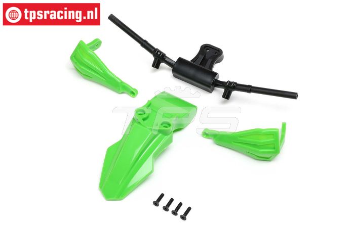 LOS-2308 Promoto Schutzblech, Lenker, Schutz Grün, Set