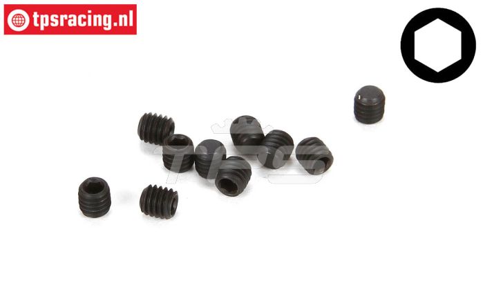 LOS235018 Madeschrauben M3-L3 mm, 10 St.