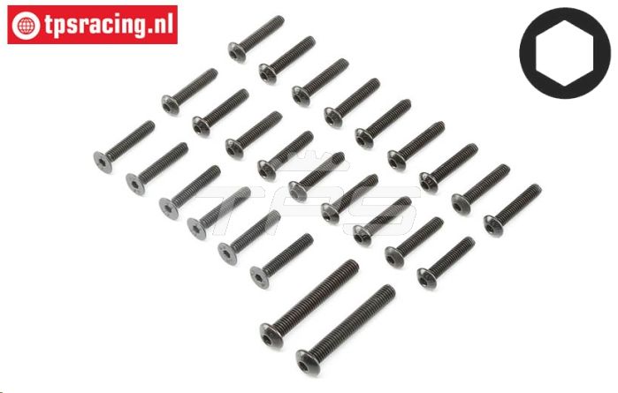 LOS250020 Rollkäfig schrauben DBXL-E, Set