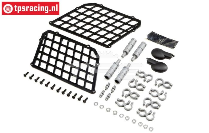 LOS251082 Überrollkäfig Zubehör Super Rock Rey, Set