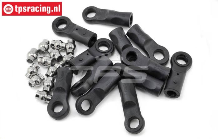 LOS254031 LOSI DBXL 2.0-E 2.0 Kugel und pfannen, 12 st.