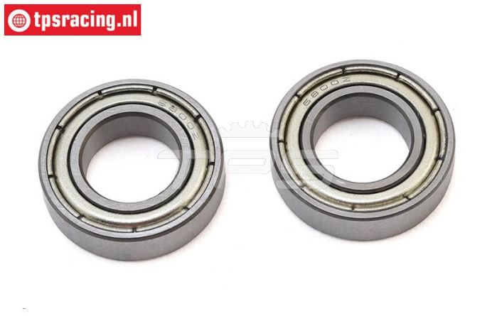 LOS257006 Kugellager Ø10-Ø19-H5 mm, 4 st.