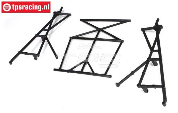 LOSB2579 Überrollkäfig hinten oben LOSI 5T-BWS, Set