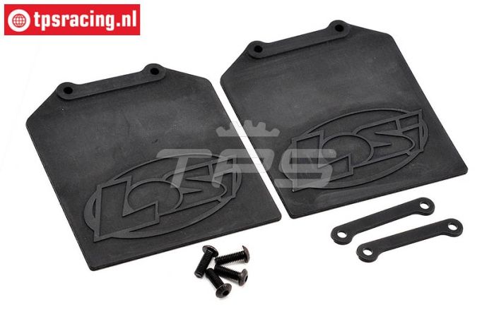 LOSB2581 Schmutzfänger mit Halter LOSI 5T-BWS, Set