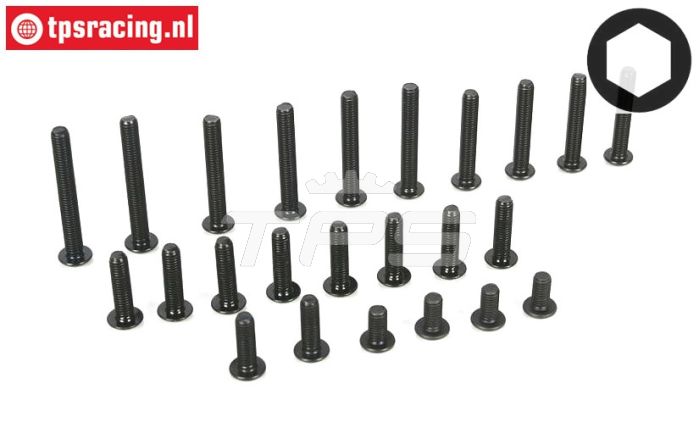 LOSB6110 Linsenschraube Sorti M5, 24 st.