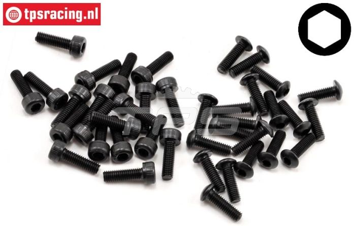 LOSB6450 Schrauben-Sorti M3, 20 st.