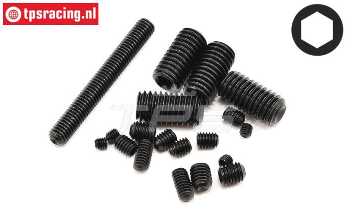 LOSB6501 Madeschrauben M3-M4-M5-M8, Set