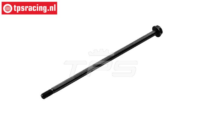 MX025R-BK PROMOTO Achse hinten Kohlenstoffstahl, 1 st.