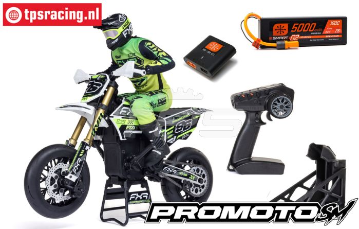 LOS-2310 Promoto-SM Supermoto weiß RTR