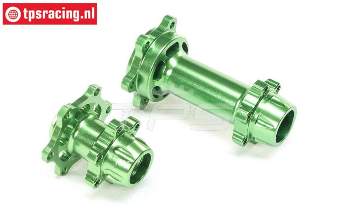 LOS362002 PROMOTO Alu-Radachse grün, Set