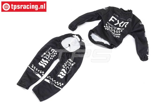 LOS260011 PROMOTO Motorradanzug Schwarz, Set.