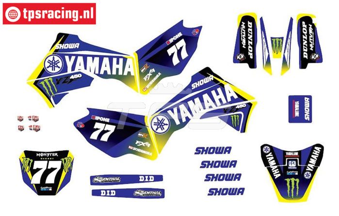 CS0980/52 PROMOTO Aufkl. Team Yamaha, Set
