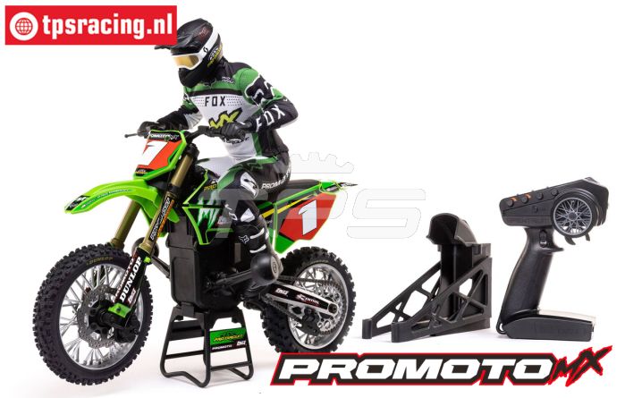 LOS06002T1 Promoto-MX RC Motorr. Grün Pro Circuit ARTR