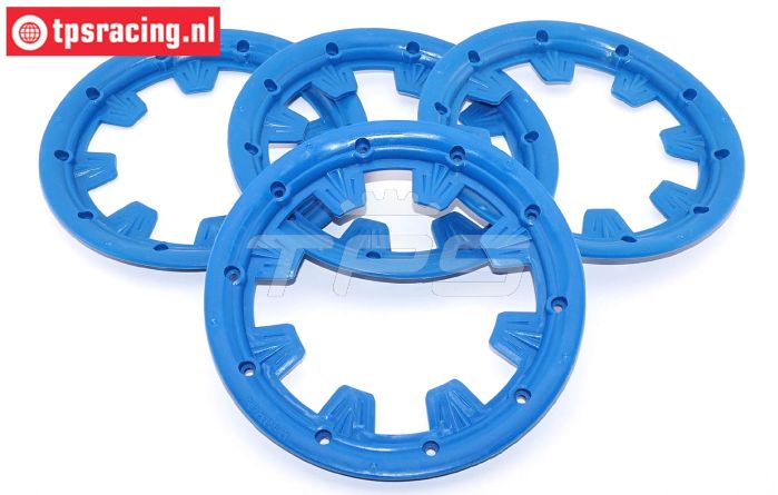 MM1800/B MADMAX Beadlock Blau Ø120 mm, 4 St.