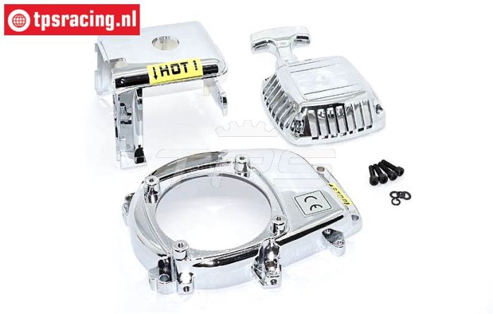 TPS0327 Chrom Motor gehause, set