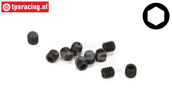 TLR245014 Madeschrauben M2,5-L3 mm, 10 St.