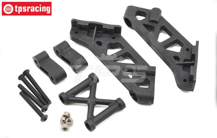 TLR250003 Heckflügel Halterung TLR 5B, Set