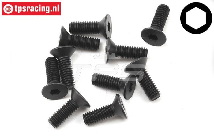 TLR255013 Senkkopf schraube M4-L12 mm, 10 st.