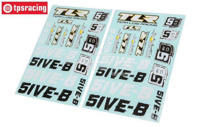 TLR259000 Dekorbogen TLR 5IVE-B, Set