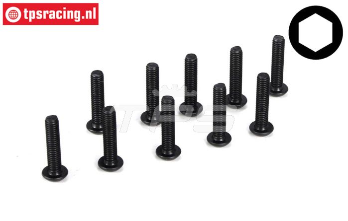 TLR5910 Senkkopf schraube M3-L14 mm, 10 st.