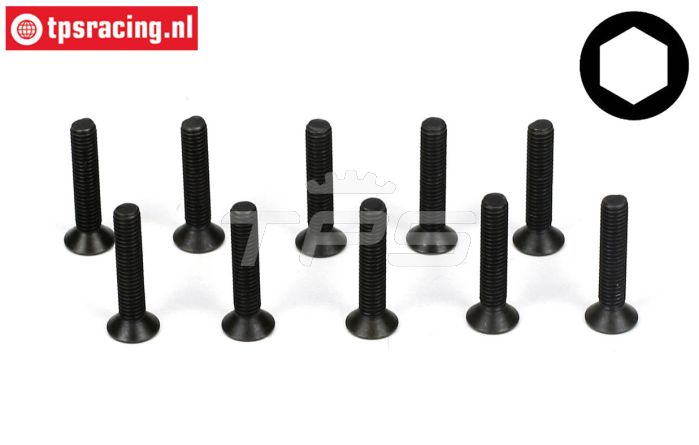 TLR5964 Senkkopf Schraube M3-L16 mm, 10 st.