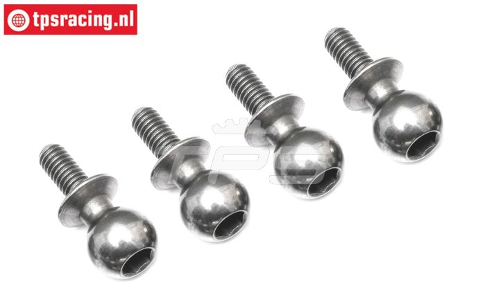 TPS86407 Stahl Gelenkkügel M3-Ø6,8 mm HPI-Rovan, 4 st