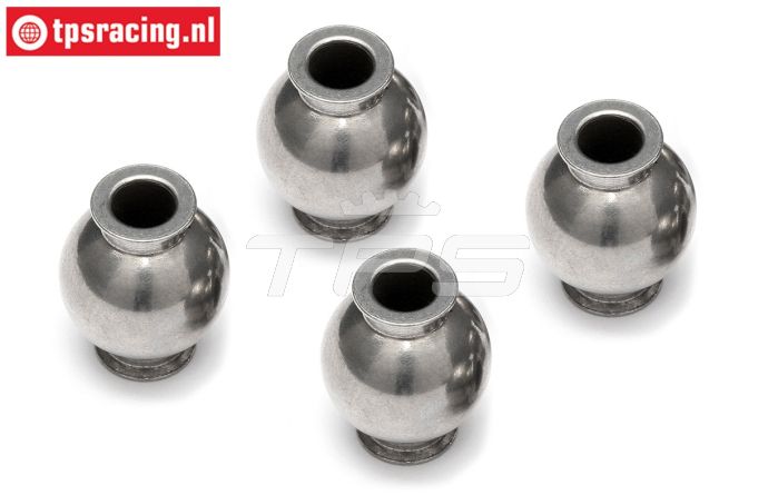 TPS86425 Stahl Gelenkkügel Ø4-Ø14 mm HPI-Rovan, 4 st.