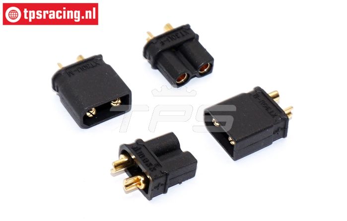 TPS087/30 AMASS XT30 Gold stecker Ø4,0 mm, 4 st.