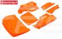 BWS59002/01 Karosserie Flex Orange BWS-LOSI, Set