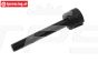 FG6079/02 Radachse hinten stift-antrieb M8-L74 mm, 1 St.