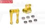 MX030-GD PROMOTO-MX Alu-Stoßd. Wippe Gold, Set