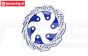 MX010/DISK/B PROMOTO Alu-Bremssch. Blau, 1 St.