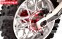 MX007-R PROMOTO Alu-Radachse hinten Rot, Set