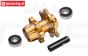 MX006-GD PROMOTO-MX Alu-Radachse vorne Gold, Set