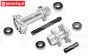 MX0067-S PROMOTO Alu-Radachsen Silber, Set