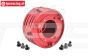 MX012-R PROMOTO Alu-Schwungradgeh. Rot, 1 St.