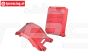 MX016AB-R PROMOTO Alu-Unterfahrschutz Rot, Set