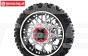 MX0505R-S PROMOTO Alu-Velg ring Hinten Zilver, 2 st.