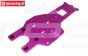 HPI87416 Chassis platte hinten unten Violett, 1 st.