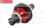 TPS87568/04 Alu-Tuning Diff. HPI-Rovan Baja Rot, 1 St.