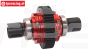 TPS87568/04 Alu-Tuning Diff. HPI-Rovan Baja Rot, 1 St.
