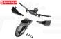 LOS-2281 Promoto Schutzblech, Lenker, Schutz schwarz, Set