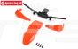 LOS-2297 Promoto Schutzblech, Lenker, Schutz orange, Set