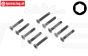 los255018 Senkkopf Schraube M4-L25 mm, 10 st
