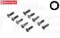 los255019 Senkkopf Schraube M4-L14 mm, 10 st.