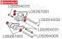 LOS267001 PROMOTO Bronze-Lagerbuchse, 4 St.