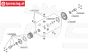 LOS252123 LOSI DBXL 2.0-E 2.0 Differential Zahnrad 40Z, 1 st.