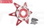 MX0606R-R PROMOTO Alu-Felge Stern Hint. Rot, 1 st.