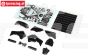 LOS2600056 PROMOTO Kunststoff Teilen/Aufkl. Schwarz, Set.