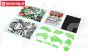 LOS260002 PROMOTO Kunststoff Teilen/Aufkl. Grun, Set.